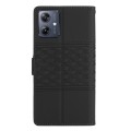 For Motorola Moto G14 4G Diamond Embossed Skin Feel Leather Phone Case(Black)