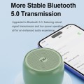 EWA A126 Mini Bluetooth 5.0 Bass Radiator Metal Speaker(Pink)