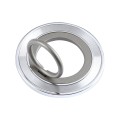 Rotating Ring Metal Mobile Phone Holder(Silver)