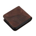 For Samsung Galaxy Z Flip4 5G YX0060 Elephant Head Embossed Phone Leather Case with Lanyard(Coffee)