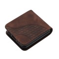 For Samsung Galaxy Z Flip3 5G YX0060 Elephant Head Embossed Phone Leather Case with Lanyard(Coffee)