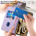 For vivo Y27s 4G Global YX0060 Elephant Head Embossed Phone Leather Case with Lanyard(Light Purple)