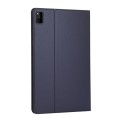 For Lenovo Tab M11 / Xiaoxin Pad 11 2024 Voltage Elastic Texture Flip Tablet Leather Case(Dark Blue)