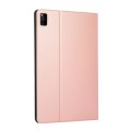 For Lenovo Tab M11 / Xiaoxin Pad 11 2024 Voltage Elastic Texture Flip Tablet Leather Case(Rose Gold)
