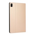 For Lenovo Tab M11 / Xiaoxin Pad 11 2024 Voltage Elastic Texture Flip Tablet Leather Case(Gold)