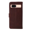 For Google Pixel 8a Classic Calf Texture Flip Leather Phone Case(Brown)