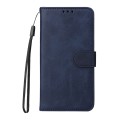 For Google Pixel 8a Classic Calf Texture Flip Leather Phone Case(Blue)