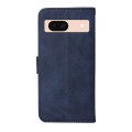 For Google Pixel 8a Classic Calf Texture Flip Leather Phone Case(Blue)