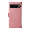 For Google Pixel 9 Pro Classic Calf Texture Flip Leather Phone Case(Rose Gold)