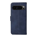 For Google Pixel 9 Pro Classic Calf Texture Flip Leather Phone Case(Blue)