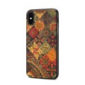 For iPhone XS Max Four Seasons Flower Language Series TPU Phone Case(Autumn Yellow)