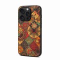 For iPhone 12 Pro Max Four Seasons Flower Language Series TPU Phone Case(Autumn Yellow)