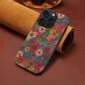 For iPhone 14 Plus Four Seasons Flower Language Series TPU Phone Case(Spring Green)