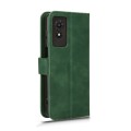 For TCL 501 Skin Feel Magnetic Flip Leather Phone Case(Green)