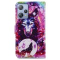 For Blackview A53 Pro Painted Pattern Horizontal Flip Leather Phone Case(Wolf Totem)