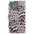 For Blackview A55 Pro Painted Pattern Horizontal Flip Leather Phone Case(Leopard)