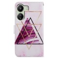 For Xiaomi Redmi 13C 4G Painted Pattern Horizontal Flip Leather Phone Case(Marble)