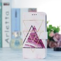 For Xiaomi 13T 5G Painted Pattern Horizontal Flip Leather Phone Case(Marble)