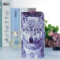 For Ulefone Note 14 Painted Pattern Horizontal Flip Leather Phone Case(White Wolf)