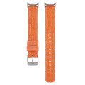 For Xiaomi Mi Band 8 Nylon Canvas Watch Band(Orange)