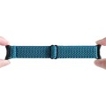 For Google Pixel Watch 2 / Pixel Watch 20mm Wave Braided Nylon Watch Band(Stone Blue)