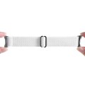 For Google Pixel Watch 2 / Pixel Watch 20mm Wave Braided Nylon Watch Band(White)