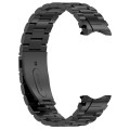 For Samsung Galaxy Watch6/6 Classic/5/5 Pro Button Style Three-bead Metal Watch Band(Black)