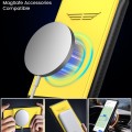 For Samsung Galaxy S24 Ultra 5G Sliding Camera Cover PC MagSafe Phone Case(Yellow)
