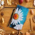 For Samsung Galaxy A05S Colored Drawing Pattern Leather Phone Case(Chrysanthemum)