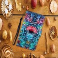 For Samsung Galaxy A15 Colored Drawing Pattern Leather Phone Case(Mandala)