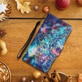 For Xiaomi Redmi Note 13 Pro Colored Drawing Pattern Leather Phone Case(Star Mandala)