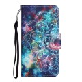 For Xiaomi Redmi Note 13 Pro Colored Drawing Pattern Leather Phone Case(Star Mandala)