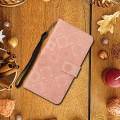 For Google Pixel 7 Pro Ethnic Style Embossed Pattern Leather Phone Case(Pink)