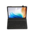 For OPPO Pad Air2 11.4 inch OP14 TPU Ultra-thin Detachable Bluetooth Keyboard Leather Case(Black)