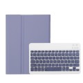 For OPPO Pad Air2 11.4 inch OP14 TPU Ultra-thin Detachable Bluetooth Keyboard Leather Case(Purple)