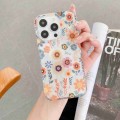 For iPhone 11 Electroplated Symphony Phone Case(Chrysanthemum)