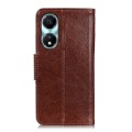 For Honor X5 Plus Nappa Texture Leather Phone Case(Brown)