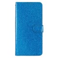 For Xiaomi Redmi 13C Glitter Powder Flip Leather Phone Case(Blue)