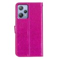 For Blackview A53 Pro Glitter Powder Flip Leather Phone Case(Rose Red)