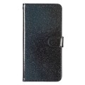 For TCL 403 Glitter Powder Flip Leather Phone Case(Black)