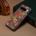 For Google Pixel 8 Dual Card Slot Holder Phone Case(Spring Green)