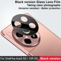 For OnePlus Ace 3 5G / 12R 5G IMAK Rear Camera Lens Glass Film Black Version