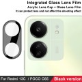 For Xiaomi Redmi 13C 4G / POCO C65 4G imak High Definition Integrated Glass Lens Film Black Version