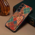 For Samsung Galaxy S24 Ultra 5G Dual Card Slot Holder Phone Case(Winter Blue)