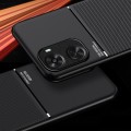 For Huawei nova 11 SE Classic Tilt Strip Grain Magnetic Shockproof PC + TPU Phone Case(Black)