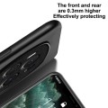For Honor Magic6 Classic Tilt Strip Grain Magnetic Shockproof PC + TPU Phone Case(Blue)