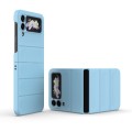 For Samsung Galaxy Z Flip3 5G Magic Shield Fold PC Shockproof Phone Case(Light Blue)