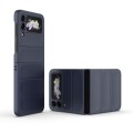 For Samsung Galaxy Z Flip3 5G Magic Shield Fold PC Shockproof Phone Case(Dark Blue)