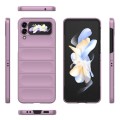 For Samsung Galaxy Z Flip3 5G Magic Shield Fold PC Shockproof Phone Case(Purple)