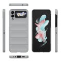 For Samsung Galaxy Z Flip4 5G Magic Shield Fold PC Shockproof Phone Case(Grey)